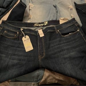 NWT Seven Straight Jeans Sz 26
